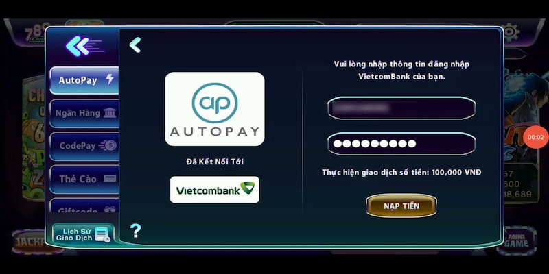 Ưu điểm vượt trội của hệ thống nạp tiền 789club